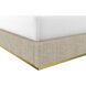 Danbury Naya Check Cream Bed, King